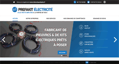 Desktop Screenshot of pke-electricite.fr