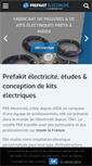 Mobile Screenshot of pke-electricite.fr